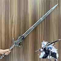 金属製　剣　フェンシング　コスプレ　アニメ　模造刀　　漆黒　ダーク　ソード 金属製 剣 フェンシング コスプレ アニメ 模造刀 漆黒 ダーク